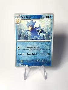 Pokémon TCG Golduck 055/165 - Reverse Holo Rare - Pokemon 151 - Picture 1 of 2