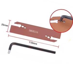 SMGB26-2 SMGB226 Grooving Cut Off Blade Cutter Slotting Tools For MGMN200 Insert - Picture 1 of 2