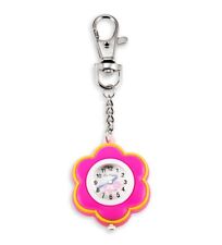 Lady Flower Pocket Backpack Pink White Quartz Watch-d2481pnk