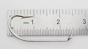 Mustad 3408B-DT O'Shaughnessy Haken (Größe: 7/0, Menge: 55 Stück) umgedrehtes Auge - Bild 1 von 3