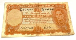 Commonwealth of Austrailia Ten Shillings Schein High Grade - Bild 1 von 2