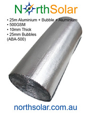 25m Aluminium + Bubble + Aluminium (ABA 500) Bubble Foil Insulation