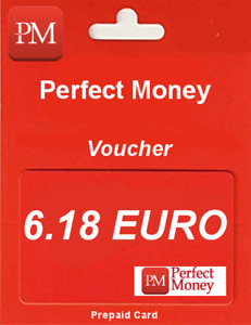 PERFECT MONEY | KOD | VOUCHER | 6.18 EURO | TOP SPRZEDAWCA | TANIO !