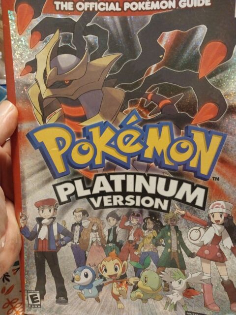 POKEMON PLATINUM DS VERSION OFFICIAL NINTENDO STRATEGY GUIDE BOOK