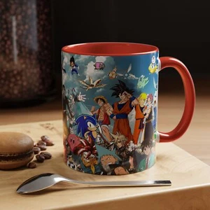90's Cartoon Mug gift Gifts for Characters Gifts gift Ceramic Coffee Mugs 11oz - Picture 1 of 6
