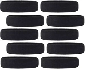 10Pz Fascia Antisudore, Fascia Tergisudore per La Fronte, Fascia Sudore Testa pe - Foto 1 di 14