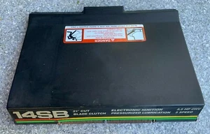 John Deere 14SB Rear Discharge Cover Flap Assembly w/ Mounting Hardware   NSWAB - Picture 1 of 6