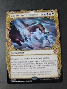 Call the Spirit Dragons (Showcase) Mythic MTG Tarkir Dragonstorm - Bild 1 von 2