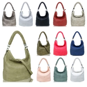 New Womens Braided Strap Top-Handle Handbag Crossbody Messenger Shoulder Bag - Picture 1 of 16