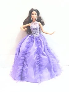 Barbie Doll Model Muse 2016 Quinceanera Purple Dress Doll - Picture 1 of 10
