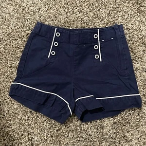 Janie and Jack 100% Cotton Shorts  Blue Size 7 - Picture 1 of 4