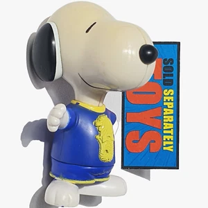 Vtg McDonalds Peanuts SNOOPY SINGAPORE lion blue shirt World Tour 2 Figure 1999 - Picture 1 of 19