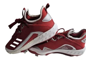 Adidas Icon 8 Metall Baseballstollen Herren rot NEU - Bild 1 von 4