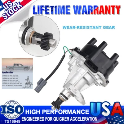 Distributor Ignition for Nissan Pathfinder R50 Navara Frontier 3.3L V6 4WD VG33E - Image 1 of 4