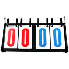  Desk Flipper Scoreboard Portable Tabletop Score Board Flip Scorekeeper for