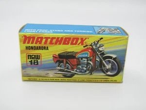 Matchbox Superfast n.18 Hondarora " i " scatola vuota originale con nuovo - Foto 1 di 6