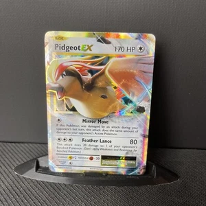 Juego de cartas coleccionables Pokémon - Pidgeot EX 64/108 ultra raro casi nuevo/como nuevo - Evoluciones - Imagen 1 de 6