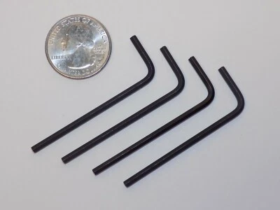 Paquete de 4 llaves Allen 3/32" SAE brazo corto llaves hexagonales llave Allen de 3/32 pulgadas  Foto 1 de 4