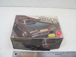 Rare!  Vintage AMT AMC Gremlin Custom GT model kit PARTIALLY BUILT INCOMPLETE?