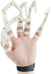 Halloween Articulated Fingers Halloween Extension Gloves Skeleton Hands 3D Print - Picture 1 of 8