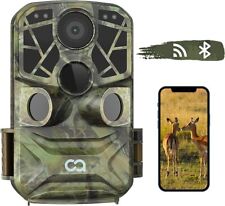 24MP Hunting Trail Camera WiFi Bluetooth 4K Night Vision Outdoor Wildlife Camera