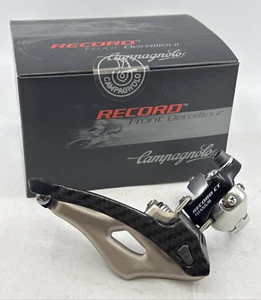 Campagnolo RECORD CT 2x10-Speed 35mm Clamp-On Front Derailleur FD5-RE2C5CT - Picture 1 of 3
