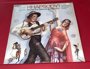 Dorati • The Detroit Symphony Rhapsody! Vinyl Record 1979 NM+ - Picture 1 of 5