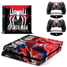 Spider Vinyl Skin Sticker Decal Faceplate Cover for PS4 Console Controller
