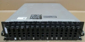 Baie de stockage contrôleurs Dell PowerVault MD1000 3x 600 Go/4x 450 Go SAS 3,6 To 2x - Photo 1/4