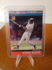 2001 TOPPS  POST COLLECTOR'S SERIES #2 BARRY BONDS   BASEBALL CARD