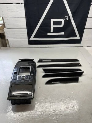 Audi S6/A6 2007-2008 embellecedor interior de fibra de carbono OEM 4F1 853 190 R Foto 1 de 4