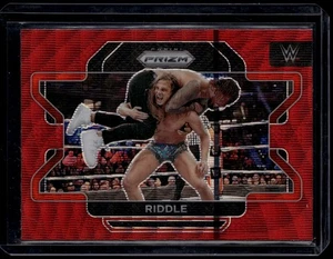 2022 Panini Prizm WWE #20 Riddle Ruby Wave - Picture 1 of 2