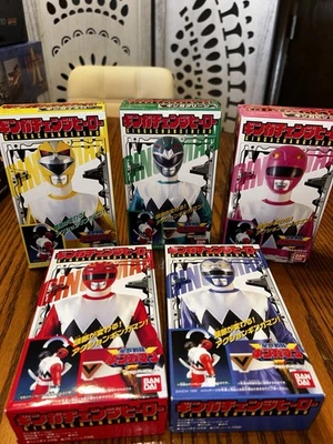 万代 Seijuu Sentai Gingman - Ginga Change Hero(5 件套)1998 年日本全新盒装 — 第 1/4 张图片