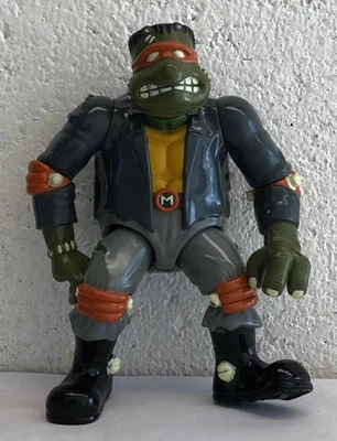 Teenage Mutant Ninja Turtles Monster Frankenstein Mike Michaelangelo 4" LEER Foto 1 de 2