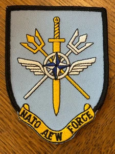 NATO Airborne Early Warning and Control Force - Allied Air Command Patch RARE - Bild 1 von 3