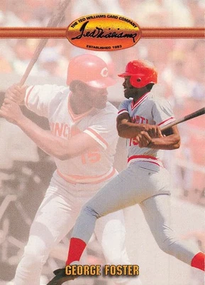 GEORGE FOSTER 1993 TED WILLIAMS BASEBALL #29 - Image 1 of 2