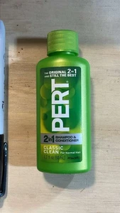 Pert Plus Shampoo Classic Clean Plus Conditioner 1.7 Fl Oz Travel Size 36 Pack - Picture 1 of 4