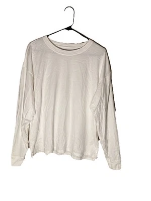 Calvin Klein Performance Top Women’s Large/White/Lightweight/100% Cotton/Flaw - Image 1 of 4