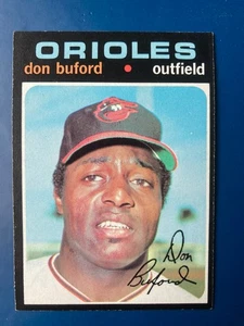 1971 topps baseball #29 Don Buford Baltimore Orioles NM - Picture 1 of 2