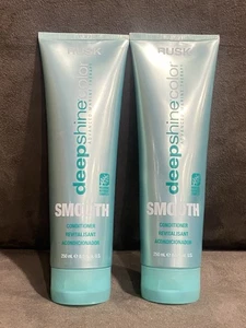 RUSK DEEPSHINE COLOR SMOOTH CONDITIONER FOR HAIR - 8.5 OZ EACH - 2 PACK - Picture 1 of 9