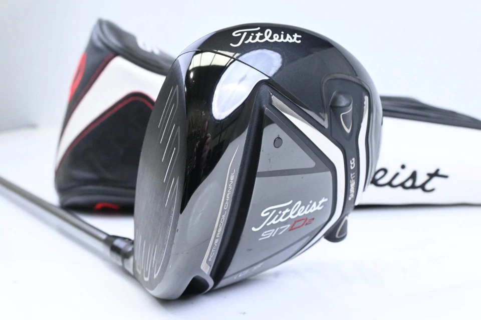 Left Hand Titleist 917 D2 Driver / 10.5 Degree / Stiff Flex Aldila Rogue Max 65 - Image 1 of 4