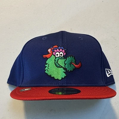 Men's New Era  Navy Philadelphia Phillies Batting Practice Fitted Size 7 1/2 - Image 1 of 4
