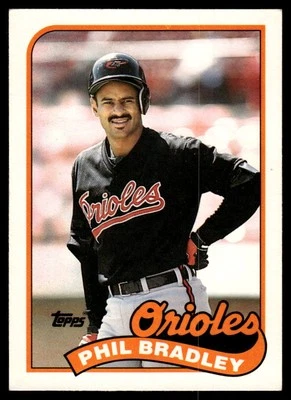 1989 Topps Traded #13T Phil Bradley - Image 1 of 2