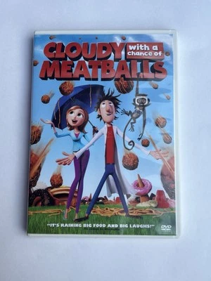 Cloudy with a Chance of Meatballs (DVD, 2009) Animated Family Comedy - Image 1 of 4