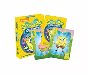 Pantaloni quadrati Nickelodeon Spongebob - Carte da gioco - Acquario con licenza ufficiale - Foto 1 di 1