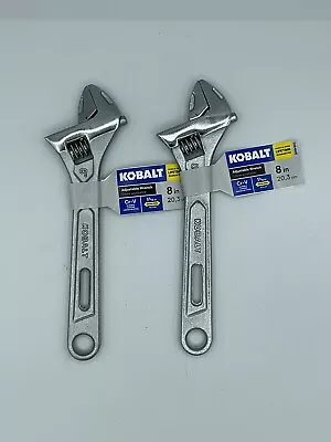 Lote de 2 - Llaves ajustables de cobalto de 8 pulgadas Modelo # 55751 - NUEVO Foto 1 de 4