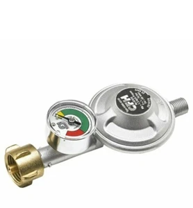 CFH Gasdruckregler Gasgrill Füllstandsanzeige Gasflasche Camping Propan 50mbar🍀 - Bild 1 von 3