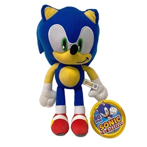 Sonic the Hedgehog Plush Toy 8 Inch Blue Stuffed Animal SEGA NWT - Picture 1 of 1