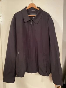 London Fog Men's Zip-Front Jacket Black 3xt NWOT - Picture 1 of 6