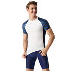 Men Adults Wetsuit  Short Sleeve And Top Tee Surf Swim Diving Anti-UV Wetsuit UK